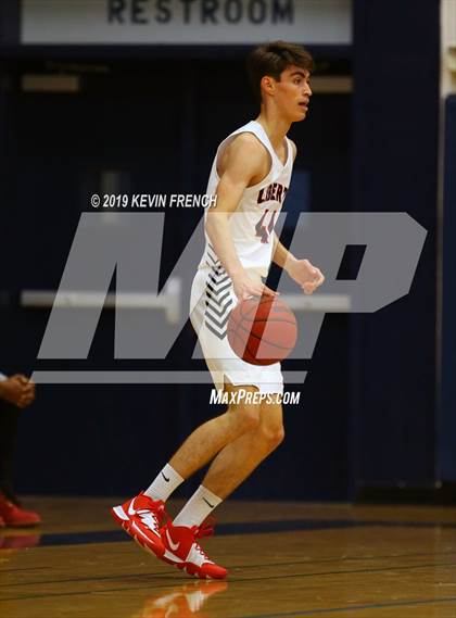 Thumbnail 3 in Cactus Shadows vs. Liberty (Sunnyslope Hoopsgiving Basketball Tournament) photogallery.