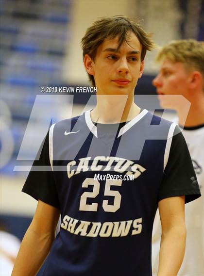 Thumbnail 2 in Cactus Shadows vs. Liberty (Sunnyslope Hoopsgiving Basketball Tournament) photogallery.