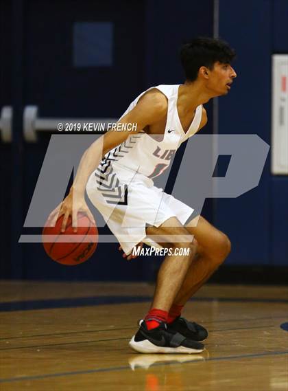 Thumbnail 3 in Cactus Shadows vs. Liberty (Sunnyslope Hoopsgiving Basketball Tournament) photogallery.