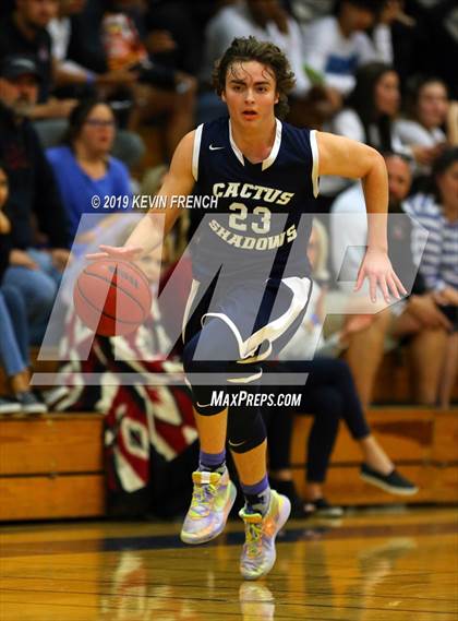 Thumbnail 1 in Cactus Shadows vs. Liberty (Sunnyslope Hoopsgiving Basketball Tournament) photogallery.