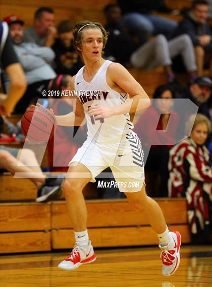 Thumbnail 3 in Cactus Shadows vs. Liberty (Sunnyslope Hoopsgiving Basketball Tournament) photogallery.