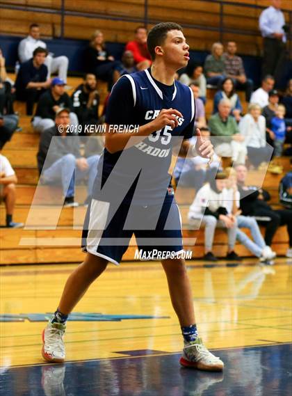 Thumbnail 2 in Cactus Shadows vs. Liberty (Sunnyslope Hoopsgiving Basketball Tournament) photogallery.