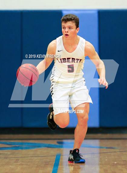 Thumbnail 3 in Cactus Shadows vs. Liberty (Sunnyslope Hoopsgiving Basketball Tournament) photogallery.