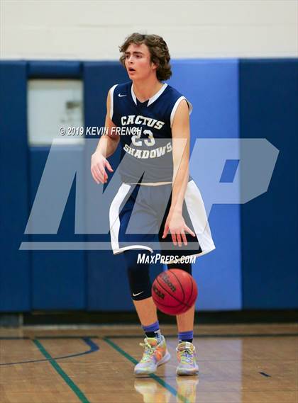 Thumbnail 3 in Cactus Shadows vs. Liberty (Sunnyslope Hoopsgiving Basketball Tournament) photogallery.
