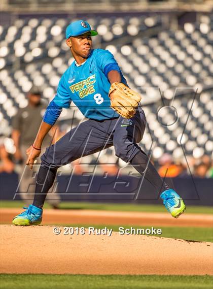 Thumbnail 1 in Perfect Game All American Classic (East vs. West) photogallery.