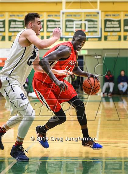 Thumbnail 1 in Trinity International vs Athlete's Institute of Canada (The Crush in the Valley) photogallery.