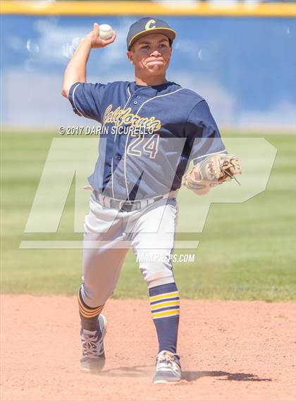 Thumbnail 1 in California vs. Hood River Valley (Coach Bob Invitational)  photogallery.