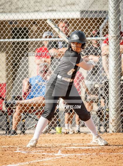 Thumbnail 2 in North Platte vs Lincoln East (LSE Softball Invite) photogallery.