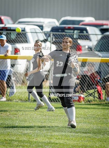 Thumbnail 3 in North Platte vs Lincoln East (LSE Softball Invite) photogallery.