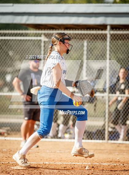 Thumbnail 2 in North Platte vs Lincoln East (LSE Softball Invite) photogallery.