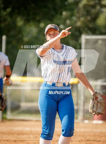 Thumbnail 2 in North Platte vs Lincoln East (LSE Softball Invite) photogallery.