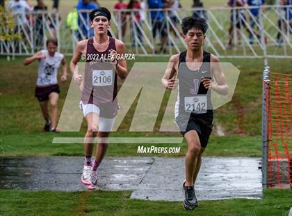 Thumbnail 2 in UIL Cross Country 4A Finals 5K photogallery.