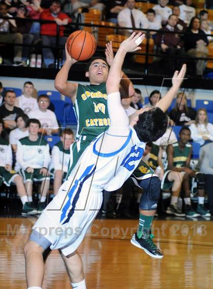 Thumbnail 3 in Owensboro Catholic vs Butler County (KHSAA 3rd Region Tournament) photogallery.
