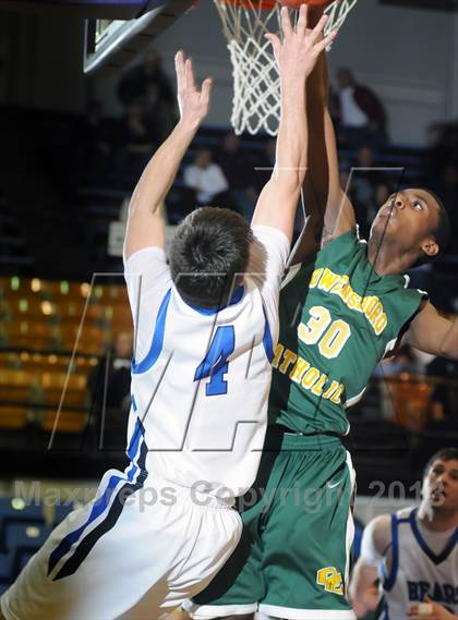 Thumbnail 1 in Owensboro Catholic vs Butler County (KHSAA 3rd Region Tournament) photogallery.