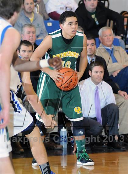 Thumbnail 3 in Owensboro Catholic vs Butler County (KHSAA 3rd Region Tournament) photogallery.