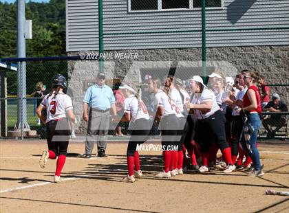 Thumbnail 3 in Faith Christian Academy vs. Montgomery (PIAA 1A Quarterfinal) photogallery.