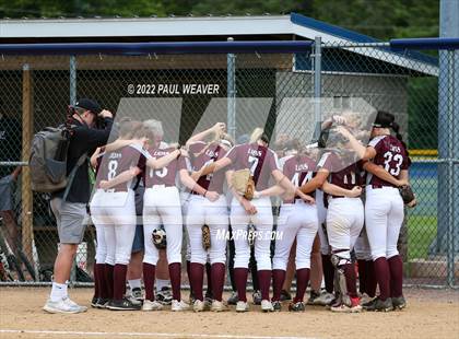 Thumbnail 3 in Faith Christian Academy vs. Montgomery (PIAA 1A Quarterfinal) photogallery.