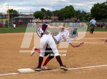 Thumbnail 3 in Faith Christian Academy vs. Montgomery (PIAA 1A Quarterfinal) photogallery.
