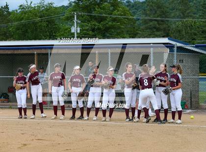 Thumbnail 1 in Faith Christian Academy vs. Montgomery (PIAA 1A Quarterfinal) photogallery.