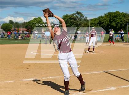 Thumbnail 1 in Faith Christian Academy vs. Montgomery (PIAA 1A Quarterfinal) photogallery.