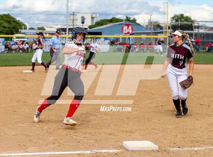 Thumbnail 3 in Faith Christian Academy vs. Montgomery (PIAA 1A Quarterfinal) photogallery.