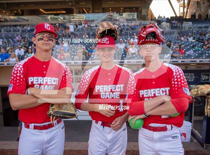 Thumbnail 2 in Perfect Game All American Classic (East vs West) photogallery.