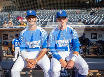 Thumbnail 2 in Perfect Game All American Classic (East vs West) photogallery.