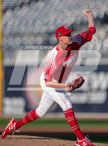 Thumbnail 2 in Perfect Game All American Classic (East vs West) photogallery.