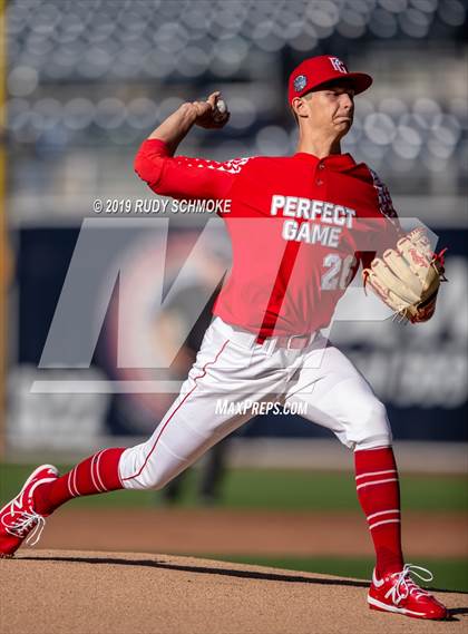 Thumbnail 2 in Perfect Game All American Classic (East vs West) photogallery.