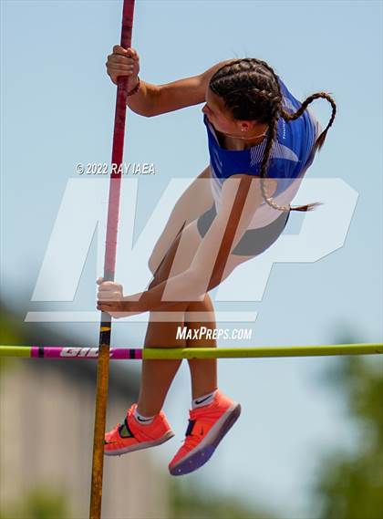 Thumbnail 1 in Girls Pole Vault (CIF SJS Masters Track Finals) photogallery.