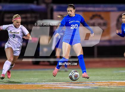 Thumbnail 3 in Edison @ Westlake (CIF-SS Div-1 Quarter Final) photogallery.