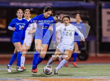 Thumbnail 3 in Edison @ Westlake (CIF-SS Div-1 Quarter Final) photogallery.
