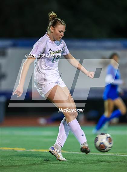 Thumbnail 3 in Edison @ Westlake (CIF-SS Div-1 Quarter Final) photogallery.