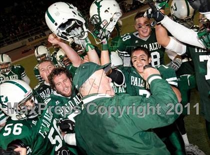 Thumbnail 2 in Palo Alto vs. Valley Christian (CIF CCS Open Division Final) photogallery.