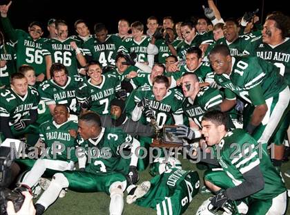 Thumbnail 1 in Palo Alto vs. Valley Christian (CIF CCS Open Division Final) photogallery.
