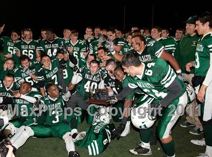 Thumbnail 3 in Palo Alto vs. Valley Christian (CIF CCS Open Division Final) photogallery.