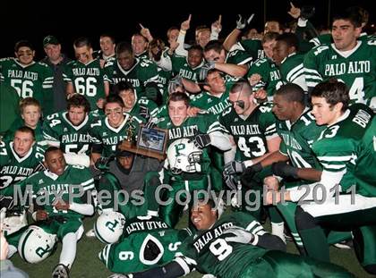 Thumbnail 3 in Palo Alto vs. Valley Christian (CIF CCS Open Division Final) photogallery.