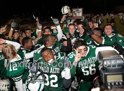 Thumbnail 2 in Palo Alto vs. Valley Christian (CIF CCS Open Division Final) photogallery.