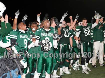 Thumbnail 2 in Palo Alto vs. Valley Christian (CIF CCS Open Division Final) photogallery.