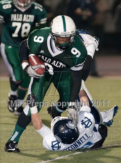 Thumbnail 2 in Palo Alto vs. Valley Christian (CIF CCS Open Division Final) photogallery.