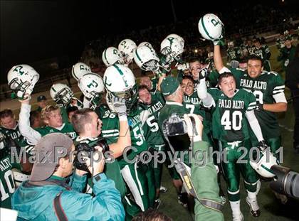 Thumbnail 2 in Palo Alto vs. Valley Christian (CIF CCS Open Division Final) photogallery.