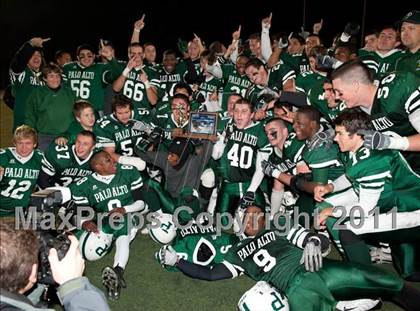 Thumbnail 2 in Palo Alto vs. Valley Christian (CIF CCS Open Division Final) photogallery.
