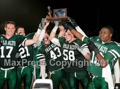 Thumbnail 3 in Palo Alto vs. Valley Christian (CIF CCS Open Division Final) photogallery.
