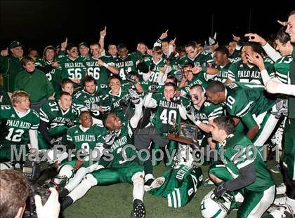 Thumbnail 3 in Palo Alto vs. Valley Christian (CIF CCS Open Division Final) photogallery.