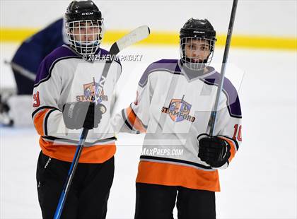 Thumbnail 2 in  Norwalk/McMahon @ Westhill/Stamford (FCIAC D2/D3 Final) photogallery.