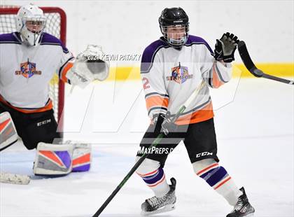 Thumbnail 3 in  Norwalk/McMahon @ Westhill/Stamford (FCIAC D2/D3 Final) photogallery.