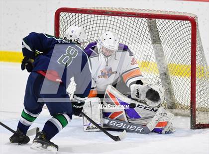 Thumbnail 2 in  Norwalk/McMahon @ Westhill/Stamford (FCIAC D2/D3 Final) photogallery.