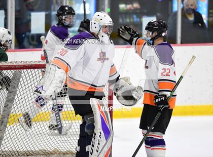 Thumbnail 2 in  Norwalk/McMahon @ Westhill/Stamford (FCIAC D2/D3 Final) photogallery.