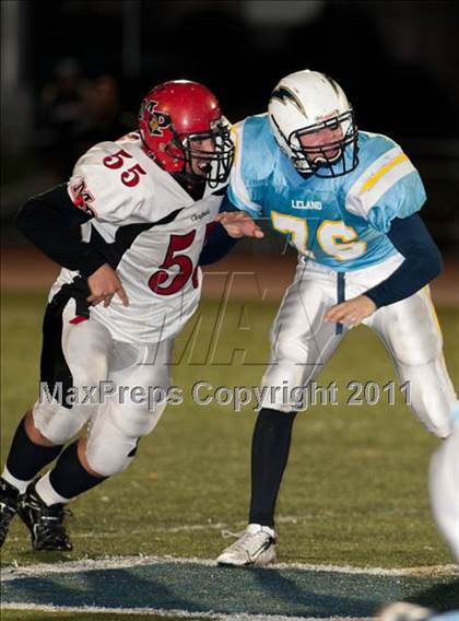 Thumbnail 2 in Mt. Pleasant @ Leland (CIF CCS D2 Playoff) photogallery.