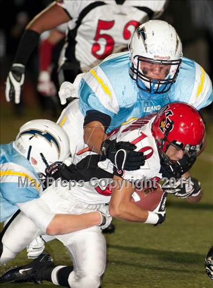 Thumbnail 3 in Mt. Pleasant @ Leland (CIF CCS D2 Playoff) photogallery.